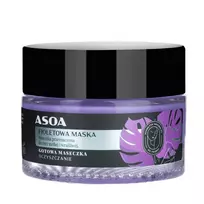 ASOA_Paruošta veido kaukė „Violetinė molis“ 50 ml