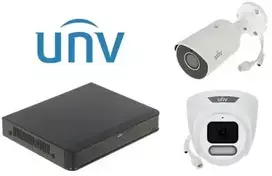 Rinkinys do monitoringu KIT-NVR501-04B+IPC2128LE-ADF28KM-H+IPC3624LE-ADF28 2 kamery + rejestrator Uniview