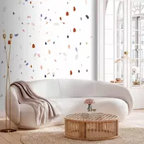 Fototapetai - Klasikinis terrazzo baltame fone
