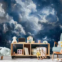 Fototapetai - Astronominiai stebuklai debesys ir žvaigždės