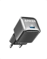 Anker USB-C sieninis įkroviklis 20W PD, greito įkrovimo, Nano Pro, juodas, A2637315