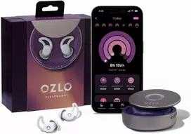 Ozlo belaidės ausinės miegui Sleepbuds, Bluetooth 10 val. baterija, pasyvi triukšmo izoliacija