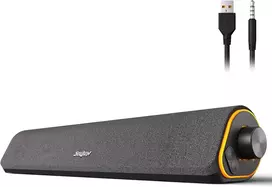 Kompiuterio kolonėlės SOULION kompiuterinė garso kolonėlė soundbar Bluetooth 5.3, 10 W, RGB apšvietimas, R50