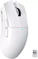 ATTACK SHARK belaidė žaidimų pelė, 22000 DPI, 63 g, BT/2.4 GHz/USB-C, X11SE