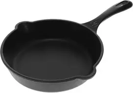 Victoria ketaus keptuvė, 20 cm, juoda, žem. pagalbinė rankena, SKL-208