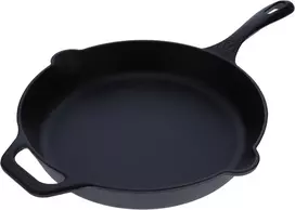 Victoria ketaus keptuvė su pagalbiniu laikikliu, 30 cm, juoda, SKL-212