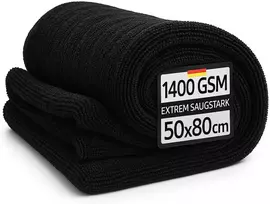 Kemes mikrofibros šluostė automobiliui 80 x 50 cm, XXL, 1400 GSM, itin sugerianti