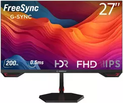 Monitorius 27" Rampage Crimson FHD 200Hz 1ms Fast IPS gamingowy