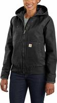 Moterų šiltinta striukė Carhartt Washed Duck Active Jacket - juoda, dydis: S