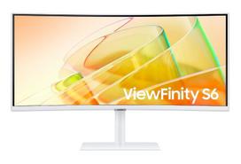 SAMSUNG ViewFinity S6 S65T LS34C650T 34-inch UWQHD Curved VA LED 21:9 100 Hz Monitor