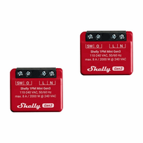 Shelly 1PMMiniGen3x2, 3 pieces