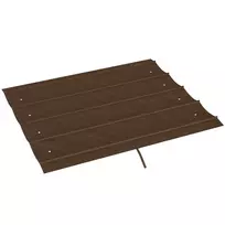 Pakaitinis Stogas 2,85x2m Pavėsinei | Atsparus Vandeniui ir UV 30+