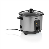 Tristar | RK-6146 | Rice cooker | 400 W | 1 L | Number of programs 0 | Black/Stainless steel|RK-6146
