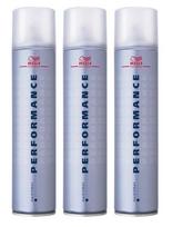 Wella Performance itin tvirtos fiksacijos plaukų lakas (1 taškas) 3x500ml