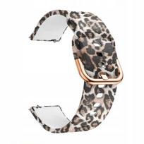 BestAccessories, silikoninė išmaniojo laikrodžio apyrankė, plotis 22 mm, panteros raštas