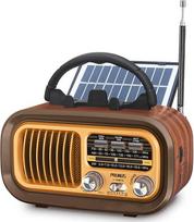 Nešiojamas retro radijas su Bluetooth ir AM/FM, 1 vnt.