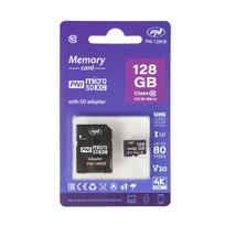 Atminties kortelė telefonui microSDXC 128GB atminties kortelė su SD adapteriu, 10 klasė, 80Mb/s, V30 | UHS greičio klasė 3