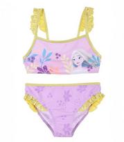 Sun City maudymosi kostiumėlis mergaitėms Frozen EX1950*02, violetinė/geltona, 8