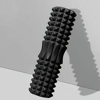Putų volelis jogai ir pilatesui, 30cm juodas