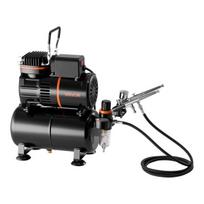 Aerografas su kompresoriumi, 120 W