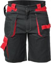 Lahti Pro Šortai Juodi šortai, 100 % medvilnė, 245 g/m2, 2xl, ce, lahti