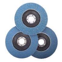 Tarcza Plokštelinis šlifavimo diskas 125 mm, cirkonio grūdėtumas, 80 prolino grūdėtumas