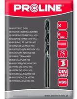 Wiertło Grąžtas metalui HSS DIN338 šlifavimui 2.0 mm, vnt. 1 dėžutė, proline