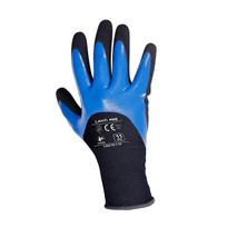 Lahti Pro Rękawice Nitrilo pirštinės juodos ir mėlynos l221010p, kartonas, "10", ce, Lahti