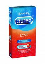 Prezervatyvai Durex Love, 6 vnt.