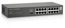 Šakotuvas Level One Switch LevelOne LevelOne Switch 16xGE +4-Mode Dip 19" 1Gbps