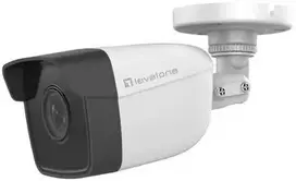 Level One Carruzzo LevelOne FCS-5201 apsaugos stebėjimo kamera Kulka (forma) IP apsaugos kamera Vidaus ir lauko 1920 x 1080 pikseliai Lubos / siena