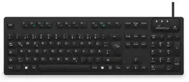 MediaRange MROS273 klaviatūra Dom/Biuro USB QWERTZ Niemiecki Juodas