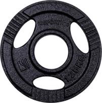 Olimpinis svorio diskas INSPORTLINE Hamerton Black 1.25 kg, 50 mm