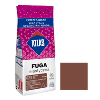 Glaistas plytelėms ATLAS ELASTINGAS 023 Rudas 2 kg