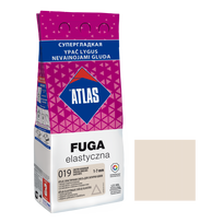 Plytelių glaistas ATLAS ELASTINGAS 019 Šviesiai smėlinis 2 kg