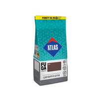 Glaistas plytelėms Atlas KERAMINIS 209, 2 kg, kaštono