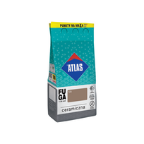 Glaistas plytelėms ATLAS KERAMINIS 123 Šviesiai rudas 2 kg