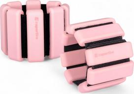 Svoriai riešams ir kulkšnims INSPORTLINE Brace 2 x 1,5 kg Rožinė