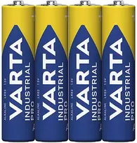 82-557# Šarminės baterijos AAA LR3 Varta Industr pramoninės folijos 4 vnt.