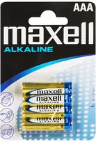 8643# Šarminės baterijos AAA 1.5 LR3 Maxell 4 vnt. blisteryje