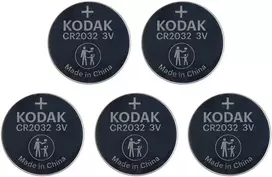 Baterie „Kodak Max“ ličio CR2032 baterijos, 5 vnt.