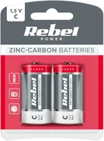 Baterie Cinko-anglies baterijos REBEL R14 2 vnt./bl