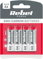 Baterie Cinko-anglies baterijos REBEL R6 4 vnt./bl