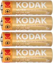 Baterie „Kodak ULTRA Premium Alkaline AA LR6“ baterijos, 4 vnt.