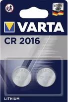 2x 2 x CR-2016 CR2016 3 V ličio „Varta“ baterijos