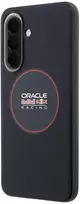Red Bull Raudona Bull Raudona Bull PU Leather Raudona Ring MagSafe dėklas skirtas Samsung Galaxy A57 mėlynos spalvos
