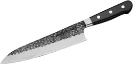 Samura PRO-S LUNAR 21 cm (8,3'') – plaktas Damasko šefo peilis su G-10 rankena, profesionalus universalus pjovimo įrankis