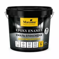 MAXIMA Dviejų komponentų epoksidinė emalė EPOXY ENAMEL, pilka, 10 kg