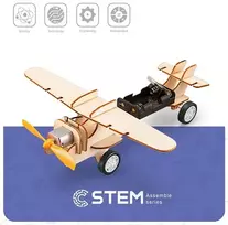 Extra Digital Medinis konstruktorius "Vieno propelerio lėktuvas", mokomasis modelis