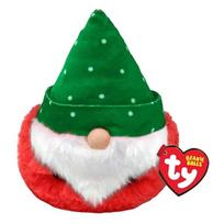 Pliušinis žaislas - Ty - Teeny Puffies - Kalėdų nykštukas - 10 cm - Žalias/Raudonas - Unisex
